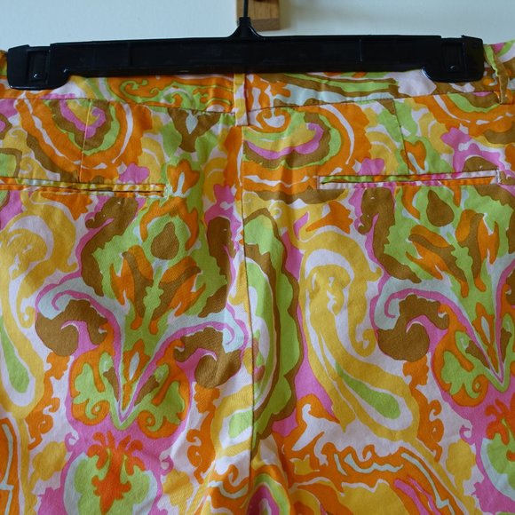 J. Crew Multicolor Patterned Women's Shorts - Picture 6 of 12
